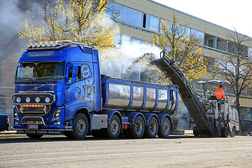 Image showing Asphalt Milling in City