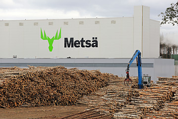 Image showing Bioproduct Mill of Metsa Group in Aanekoski