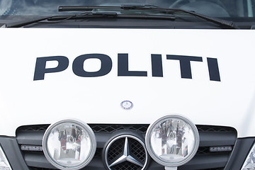 Image showing Norwegian Police Vehicle