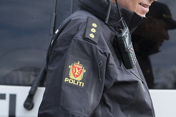 Image showing Norwegian Police Officer