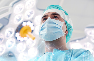 Image showing surgeon in operating room at hospital