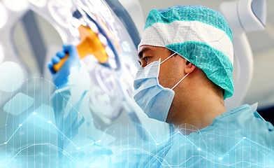 Image showing surgeon in operating room at hospital