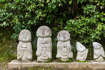 Image showing Statue in Japanese temple