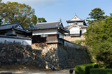 Image showing Bitchu Matsuyama Castle in Japan