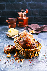 Image showing bread with butter