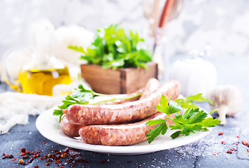 Image showing sausages