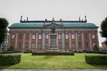 Image showing STOCKHOLM, SWEDEN - AUGUST 19, 2016: View on Monument of Axel Ox