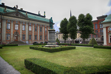 Image showing STOCKHOLM, SWEDEN - AUGUST 19, 2016: View on Monument of Axel Ox