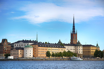 Image showing View of Gamla Stan in Stockholm, Sweden