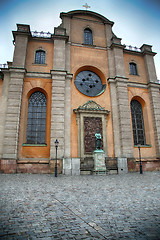 Image showing Church of St. Nicholas (Storkyrkan) Stockholm, Sweden