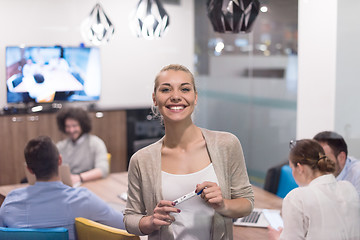 Image showing Portrait of successful Businesswoman