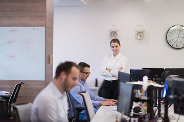 Image showing Portrait of successful Businesswoman