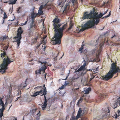 Image showing aerial view of a wild landscape seamless