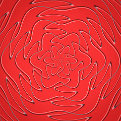 Image showing abstract radial background