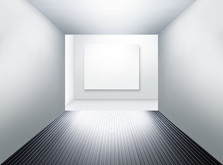 Image showing white exhibition space