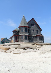 Image showing Luxury beach houses.