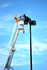 Image showing Utility worker.