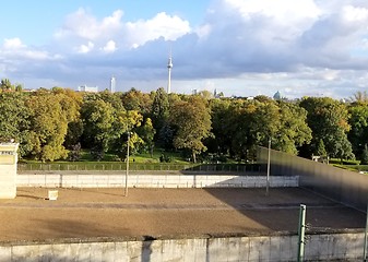 Image showing Berlin wall.