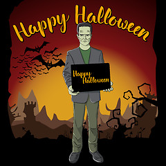 Image showing Vector Halloween concept