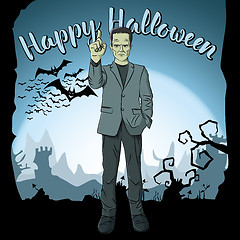 Image showing Vector Halloween concept