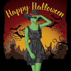 Image showing Vector Halloween concept