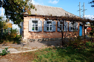 Image showing old house in sunny time