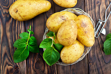 Image showing raw potato