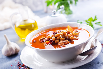 Image showing bean soup