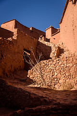 Image showing Kasbah Ait Benhaddou in the Atlas Mountains of Morocco