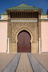 Image showing Meknes - one of the four Imperial cities of Morocco