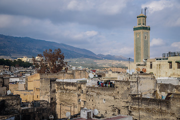 Image showing View of Fez, Morocco, North Africa