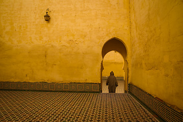 Image showing Mausoleum of Moulay Idris in Meknes, Morocco.