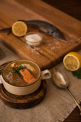 Image showing fish soup composition