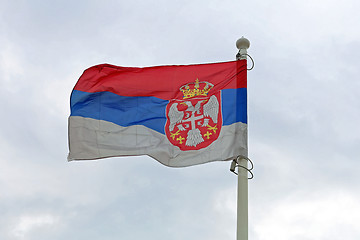 Image showing Serbian Flag