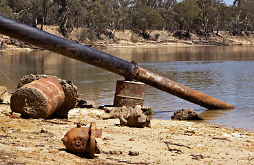 Image showing river pollution