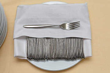 Image showing Cutlery Forks