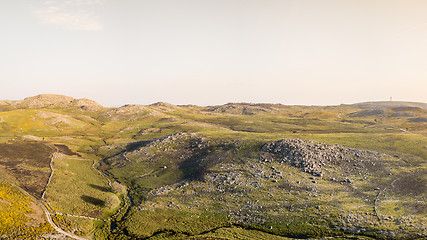 Image showing Sunset at Serra da Freita