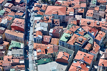 Image showing View of the roofs of Istanbul.