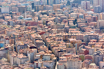 Image showing View of the roofs of Istanbul.