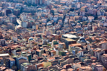 Image showing View of the roofs of Istanbul.