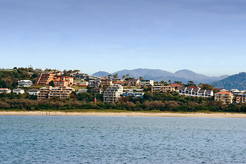 Image showing coastal houses