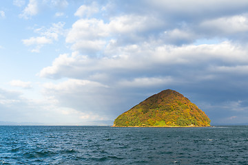 Image showing Yunoshima in Japan at autumn season