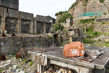 Image showing Hashima Island in Nagasaki city