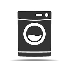 Image showing Washing machine icon.