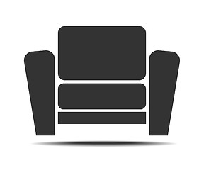 Image showing Living Room Armchair Icon