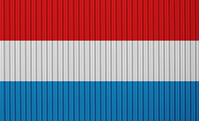 Image showing Textured flag of Luxembourg in nice colors