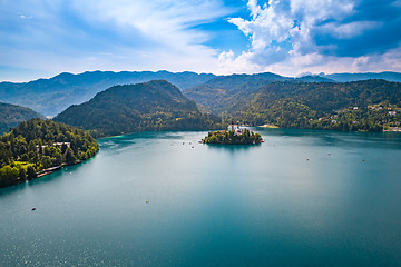 Image showing Slovenia - resort Lake Bled.