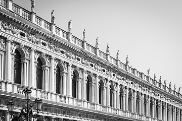 Image showing Venice, Italy - Columns perspective