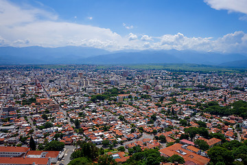 Image showing Salta, Argentina, aerial view