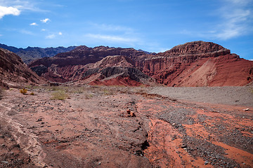 Image showing Quebrada de Las Conchas, Cafayate, Argentina